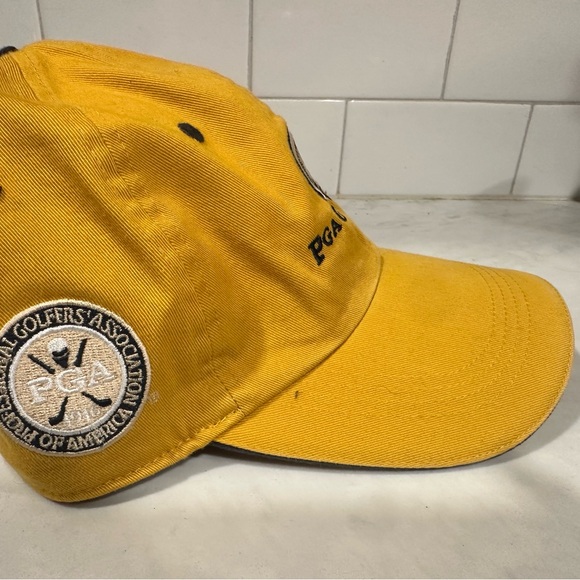 PGA Golf Club Yellow Cap - Picture 3 of 4